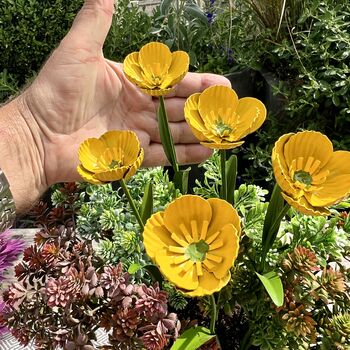 Buttercup Garden Stakes Set Of Five, 4 of 5