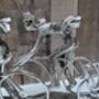 Huge 49cm Silver Cyclist Peloton Sculpture Sleek Cycling Ornament, thumbnail 3 of 10