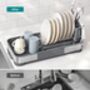 Compact Dish Drying Rack Steel Dish Drainer, thumbnail 5 of 7