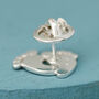Personalised New Dad Tie Pin Sterling Silver, thumbnail 2 of 9