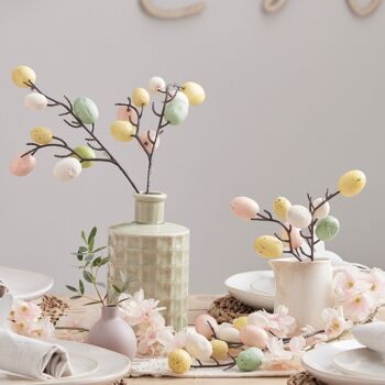 Pastel Easter Stems And Egg Decoration, 2 of 4