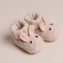 Baby Cashmere Bunny Booties, thumbnail 1 of 3