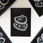 50th Gothic Birthday Cake Card, thumbnail 4 of 5