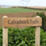 Custom Engraved House Sign With Posts, thumbnail 2 of 10