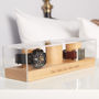 Personalised Oak Watch Stand For Three To Five Watches, thumbnail 11 of 11