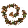 Woodland Sparkle Natural Christmas Garland, thumbnail 2 of 5