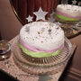 Christmas Cake, Cotton Candy Floss Cake. Festive Celebration, thumbnail 1 of 9