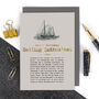 Sailing Enthusiast Birthday Card, thumbnail 1 of 4
