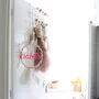 Personalised Pom Pom Bedroom Sign, thumbnail 2 of 7