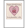 Personalised Initial Heart Birthday Card For Her, thumbnail 9 of 12