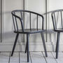 Pair Of Curved Chairs, thumbnail 1 of 2