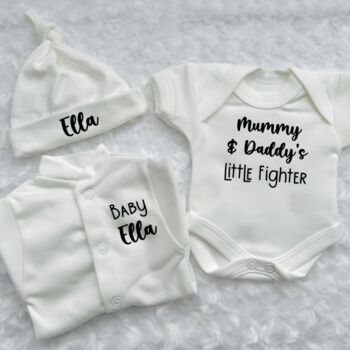 Personalised Premature Baby Clothes | Tiny Baby Gifts, 2 of 5