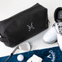 Personalised Pu Leather Golf Motif Shoe Bag, thumbnail 1 of 5