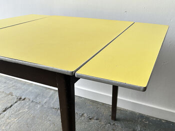 Mid Century 1960s Formica Drop Leaf Dining Table, 9 of 10