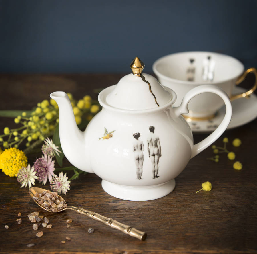 the models fine bone china teapot by melody rose