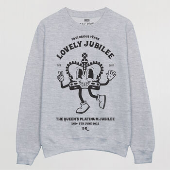 'Lovely Jubilee' Platinum Jubilee Souvenir Sweatshirt, 4 of 4