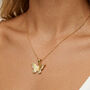 Gold Or Silver Butterfly Necklace, thumbnail 1 of 7