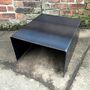 Industrial All Steel Cube Coffee Side Table 208, thumbnail 1 of 4