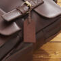 Personalised Leather Laptop Backpack, thumbnail 5 of 5