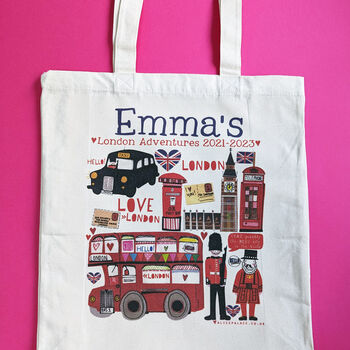 Personalised About London Town Bag, 10 of 12