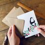 Robin Christmas Card, thumbnail 1 of 2