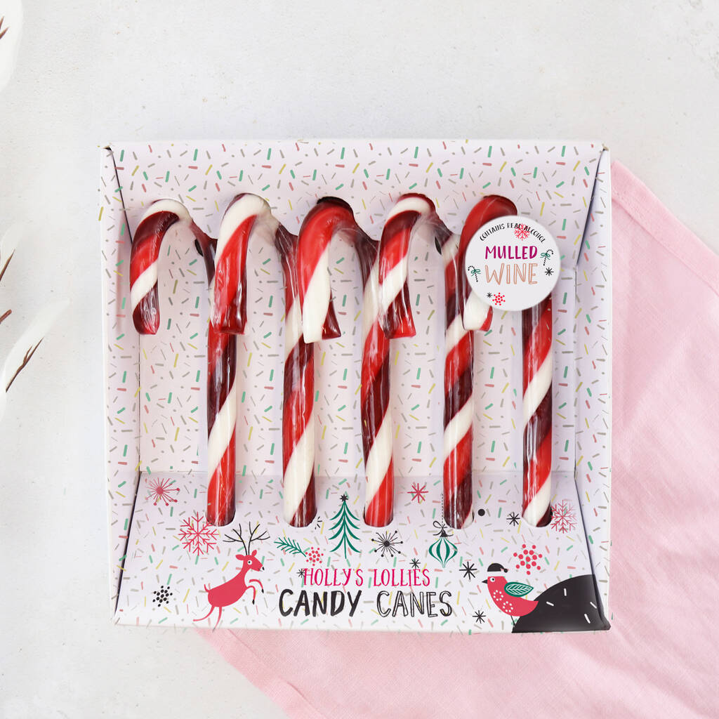 Boozy Mulled Wine Candy Canes, 1 of 3