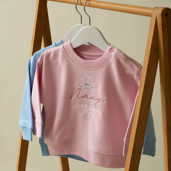 Personalised First Time Flyer Sweatshirt, 3 of 5