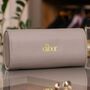 Personalised Grey Faux Leather Watch Box, thumbnail 5 of 8