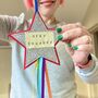 Personalised Teacher Gift Star Hanging, thumbnail 3 of 8
