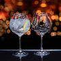 Swarovski® Crystal Gold Dartington Gin Glass – Pair, thumbnail 2 of 4