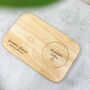 Personalised Wooden Tea And Biscuits Tray, thumbnail 7 of 9