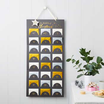 Personalised Chart Of Advent Surprises, 3 of 5