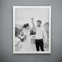 Personalised Photo Upload White Poster Frame, thumbnail 1 of 5