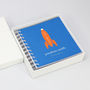 Personalised Kid's Space Rocket Small Notebook, thumbnail 3 of 9