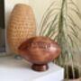 Full Sized American Football With Wooden Display, thumbnail 5 of 5