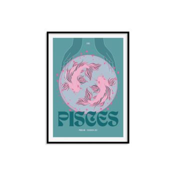 Pisces Zodiac Print, 6 of 11