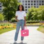 All Season Tote Bags, Customise/ Accessorise, For Work, Shopping, Travel, thumbnail 7 of 12