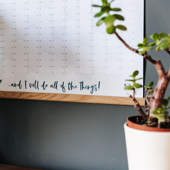 2027 Botanical Wall Planner 'This Is My Year', 9 of 11