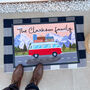 Personalised Printed Campervan Doormat Travel Gift, thumbnail 2 of 3