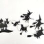 Halloween Witch Garland, thumbnail 3 of 7