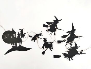 Halloween Witch Garland, 3 of 7