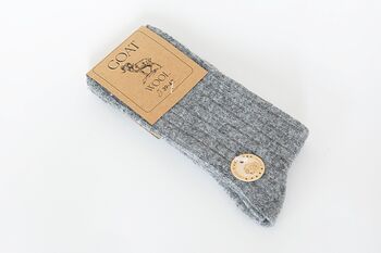 Natural Cashmere Socks, Wool Soft And Warm, 9 of 12