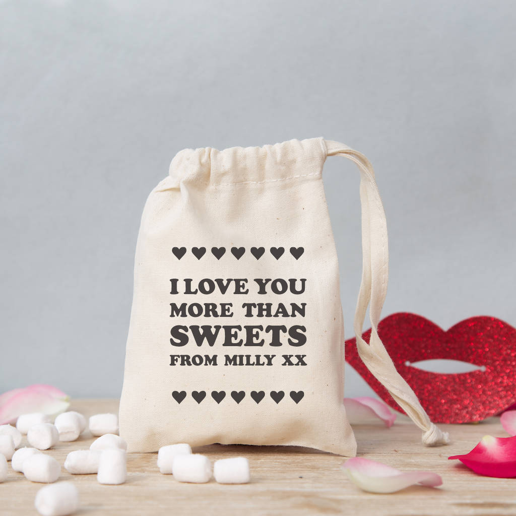 personalised sweet bag gift for mum by so close