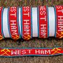 West Ham United F.C Beaded Bracelet, thumbnail 1 of 3