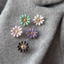 Colourful Daisy Lapel Pin, thumbnail 1 of 12