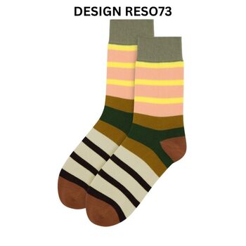 High Quality Cotton Mix Multi Colour Socks 36to41, 6 of 7
