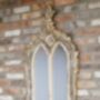 Aged Wood Wall Mirror For Home Or Garden, thumbnail 1 of 2