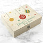 Personalised Bauble Christmas Eve Box, thumbnail 2 of 6