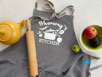 Personalised Soft Cotton Apron And Tea Towel, 10 of 11