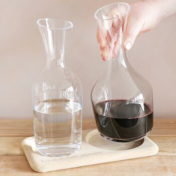 Personalised Lsa Wine And Water Carafe Set, 3 of 10